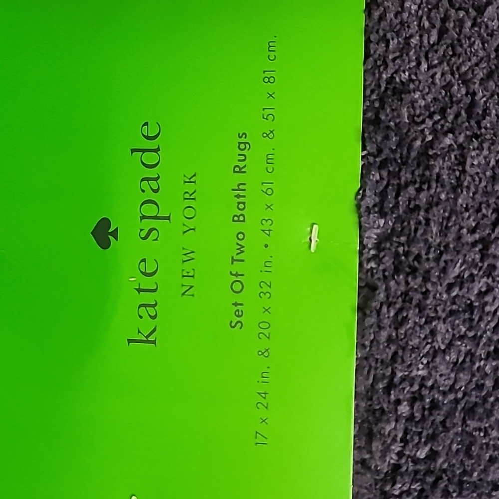 Kate Spade Bath Rug Set - Picture 2 of 5
